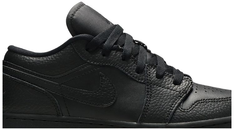 Air Jordan 1 Low GS Triple Black 2020