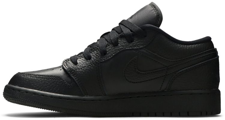 Air Jordan 1 Low GS Triple Black 2020