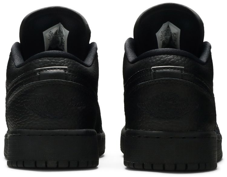 Air Jordan 1 Low GS Triple Black 2020