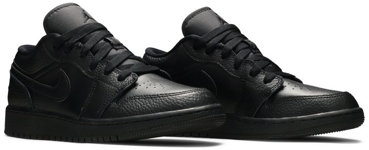 Air Jordan 1 Low GS Triple Black 2020