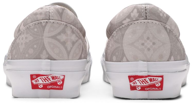 Kith x Vans Vault OG Classic Slip On LX Gray Tile