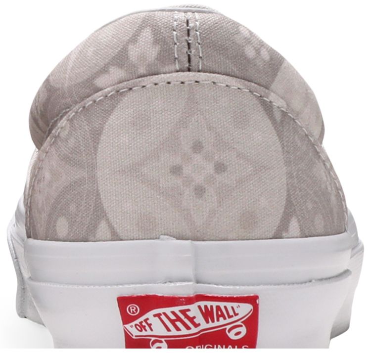 Kith x Vans Vault OG Classic Slip On LX Gray Tile