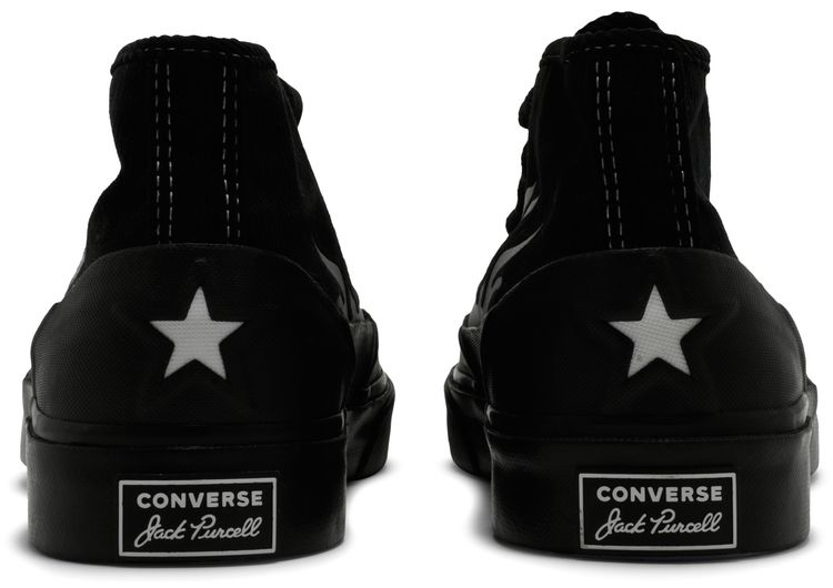 Pre Owned ASAP Nast x Converse Jack Purcell Mid Silver Flames From the Closet of ASAP Nast