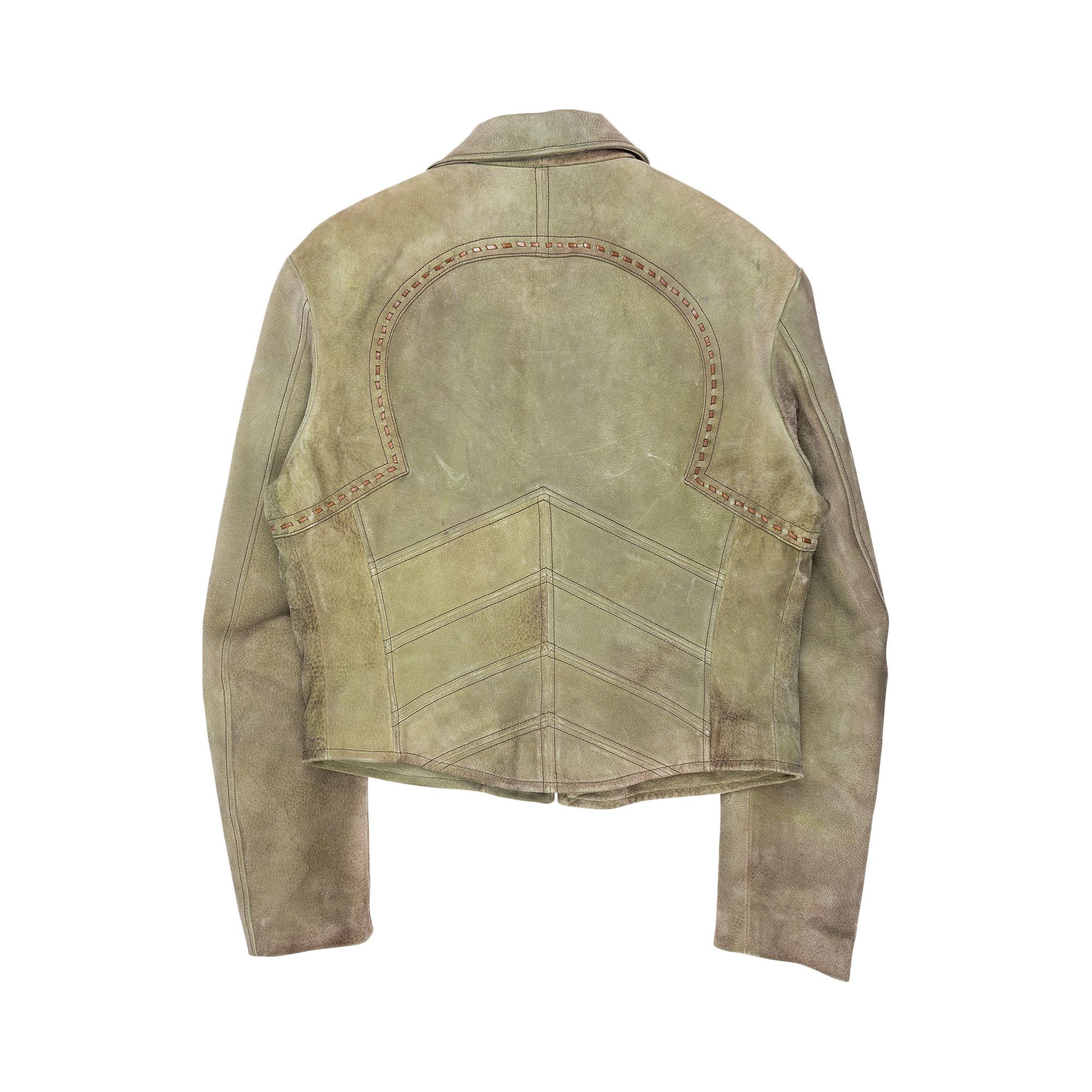 Buy Vintage Gucci by Tom Ford Sample Western Leather Jacket