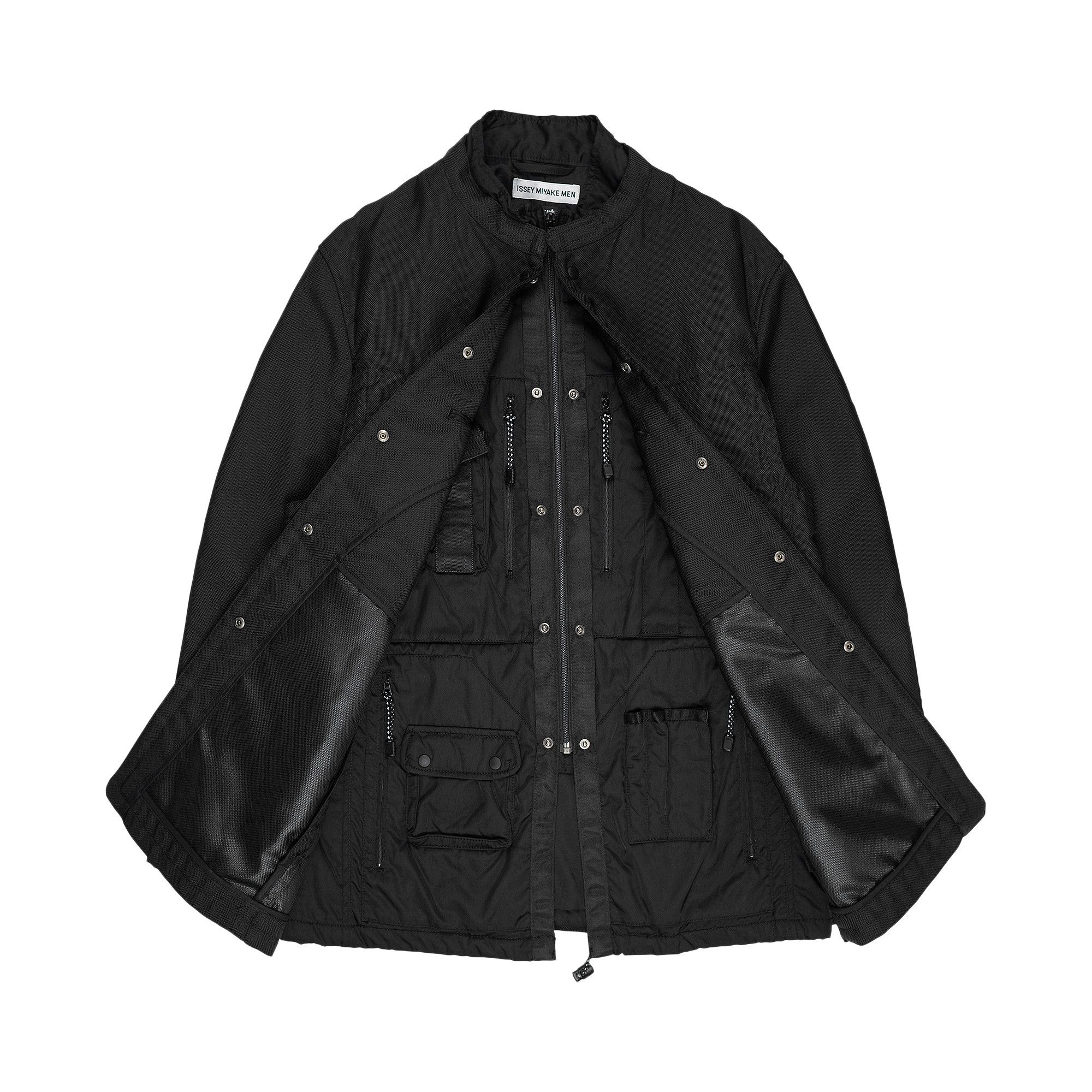 Buy Vintage Issey Miyake X-Ray Jacket 'Black' - 1713