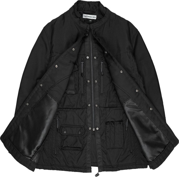 Vintage Issey Miyake X Ray Jacket Black