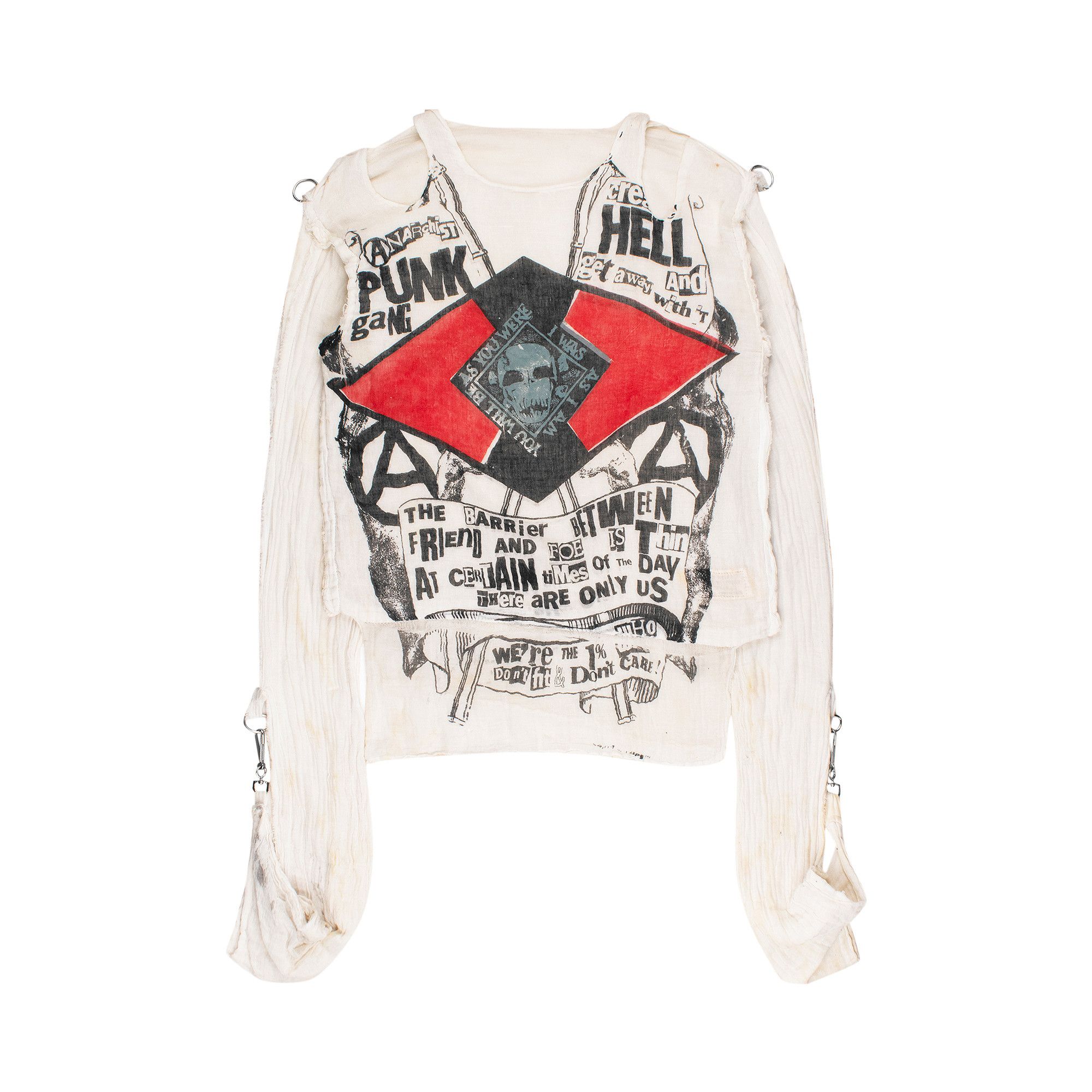 卸し売り購入 Buy Vintage Vivienne Westwood Original Punk Gang Muslin トップス