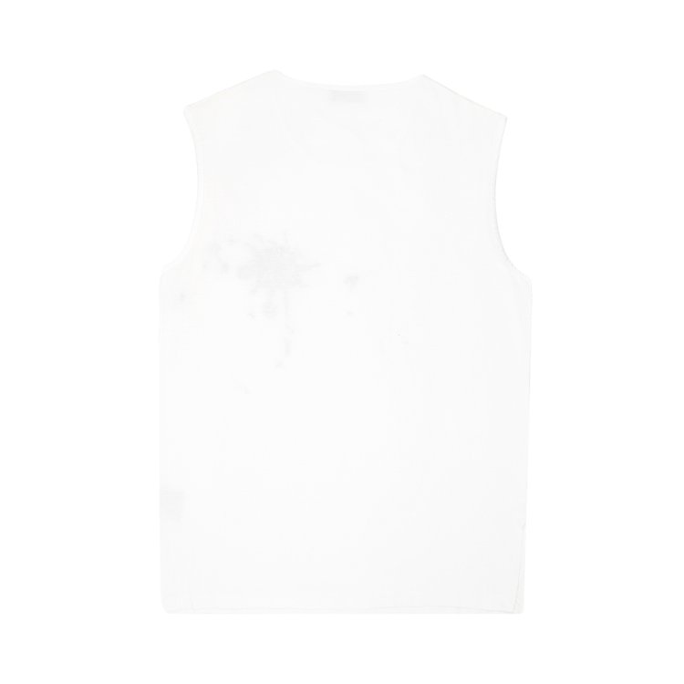 Vintage Dior Homme Bloodwound Tank Top White