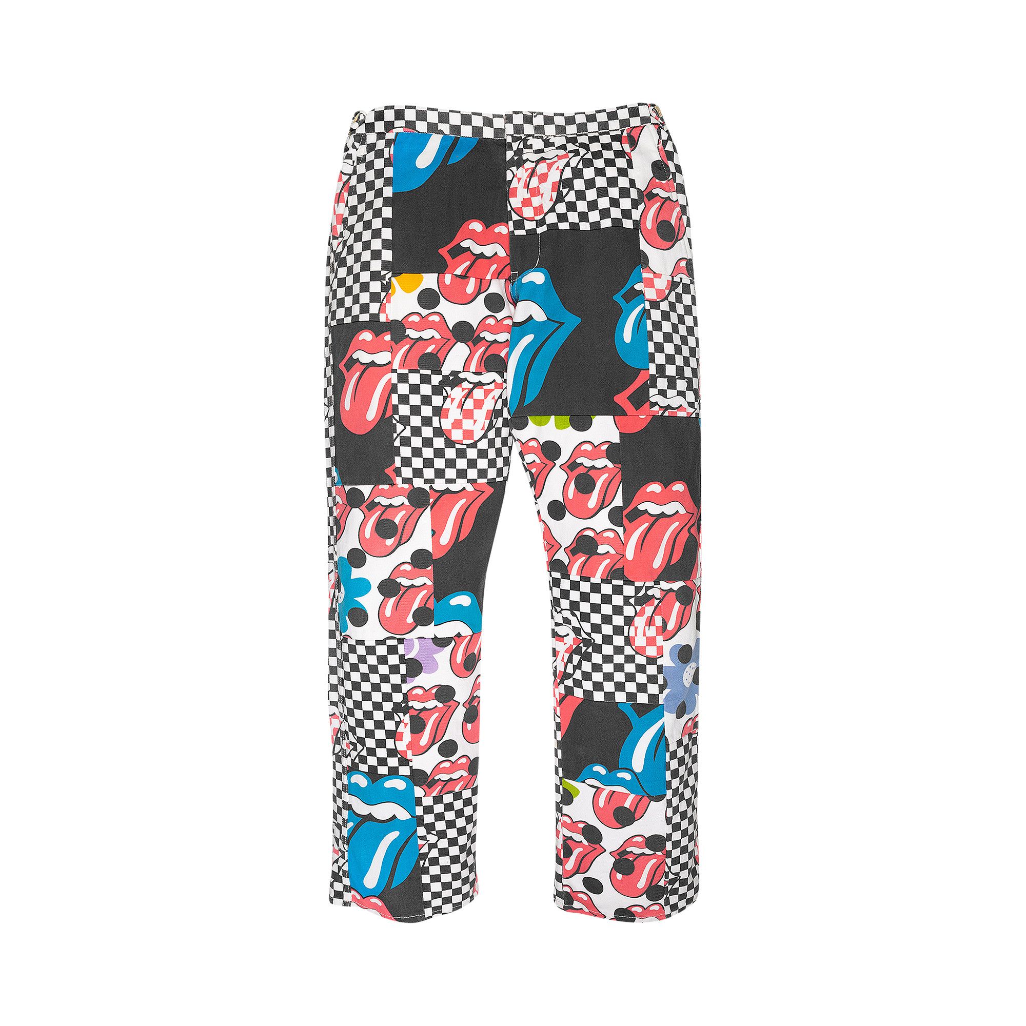 Buy Vintage Comme des Gar Bons Homme Plus Rolling Stones Pants Multicolor 1779 1SS940203VRSP MULT GOAT