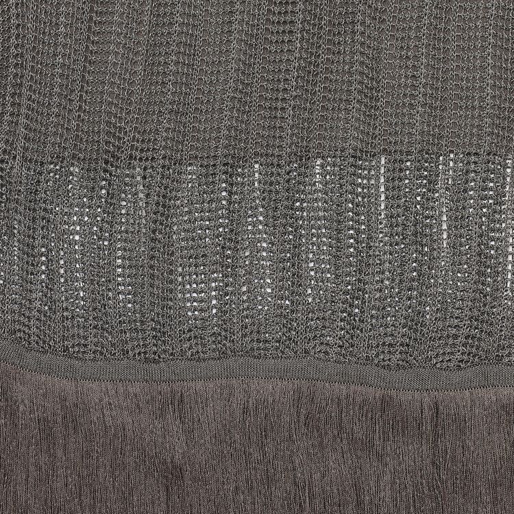 Fendi Fringed Viscose Lace Dress Taboo