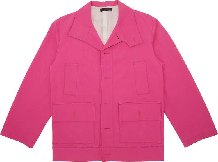 Gosha Rubchinskiy Patchwork Detail Jacket 'Pink'