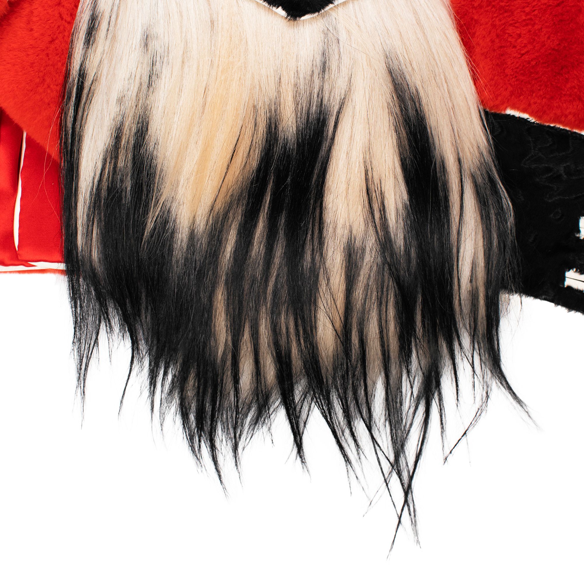 Buy Vintage Jean Paul Gaultier Mink Fur Napoleon Jacket 'Black