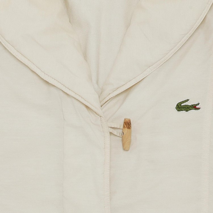 Lacoste Toggle Puffer Jacket White