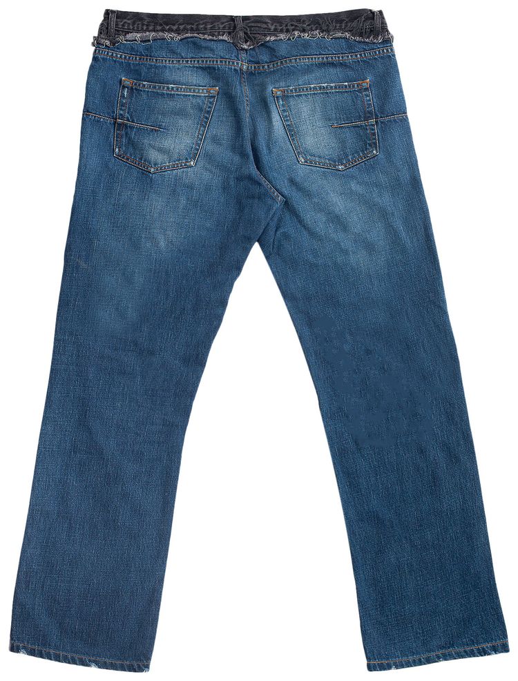Vintage Dior Cummberbund Denim Blue