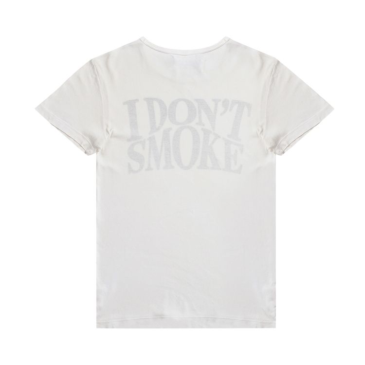 Vintage Maison Margiela I Dont Smoke Tee White
