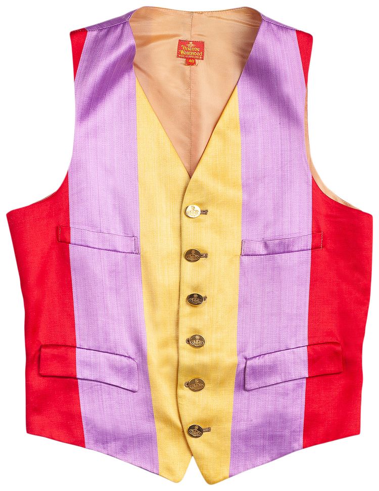 Vintage Vivienne Westwood Television Suit Multicolor