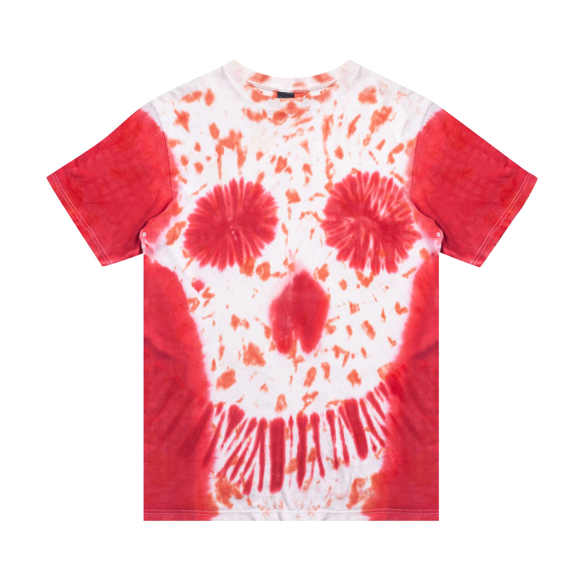 Buy Pre-Owned Number Nine Skull Tie-Dye Tee 'Red' - 3297