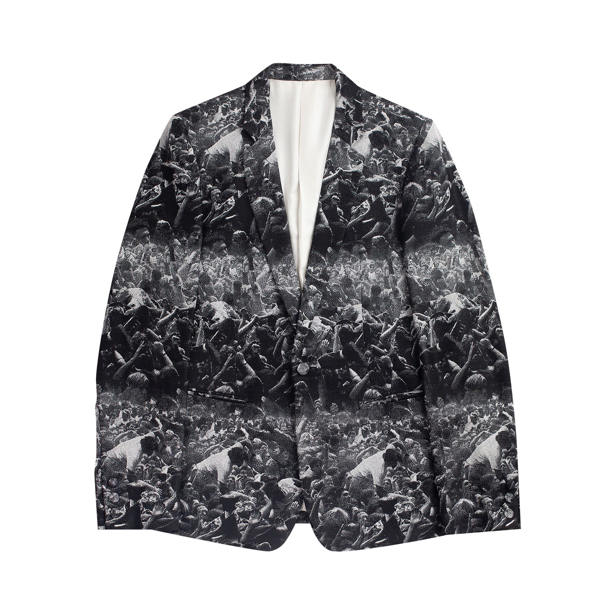 Buy Pre-Owned Number Nine Charles Peterson Nirvana Silk Blazer