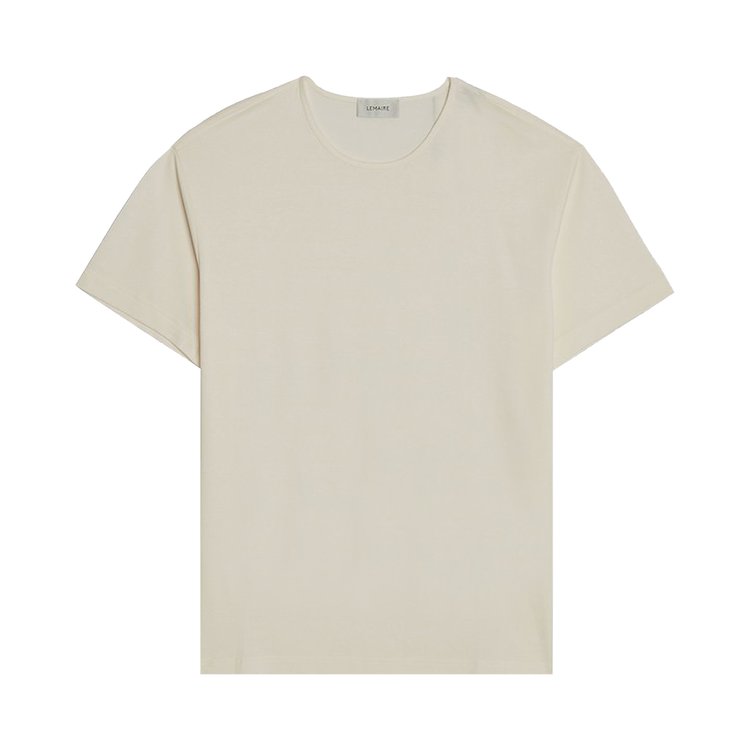 Lemaire Jersey Rib T-Shirt 'White'