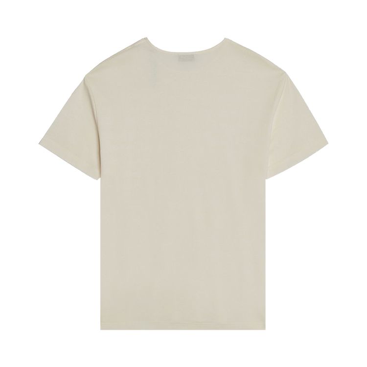 Lemaire Jersey Rib T Shirt White