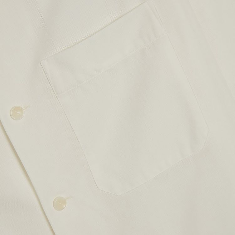 Lemaire Short Sleeve Shirt White