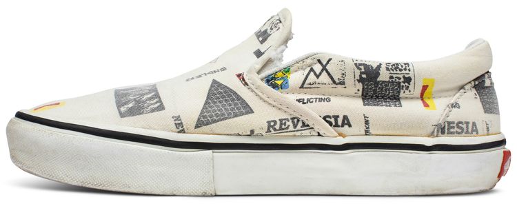 Raf Simons x Colette x Vans Comme des Garcons Consumed Classic Slip On LX