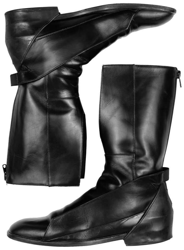 Pre Owned Raf Simons Spoiler Boots Black