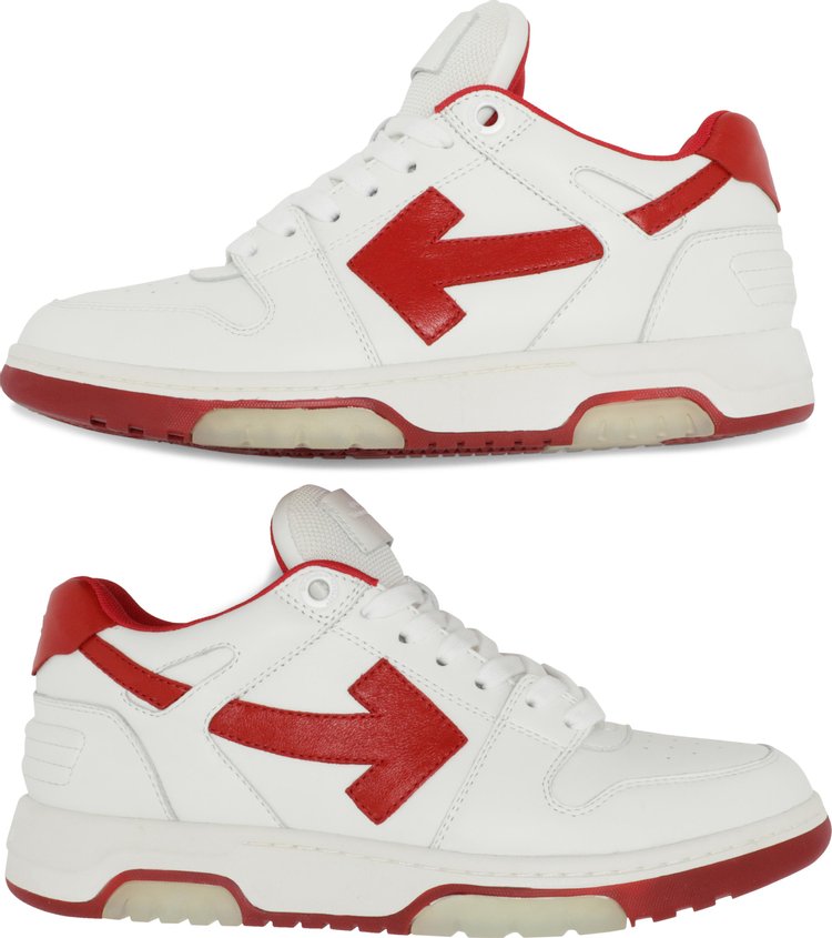Buy Pre-Owned Off-White Out of Office 'White Red', From the Closet of ...
