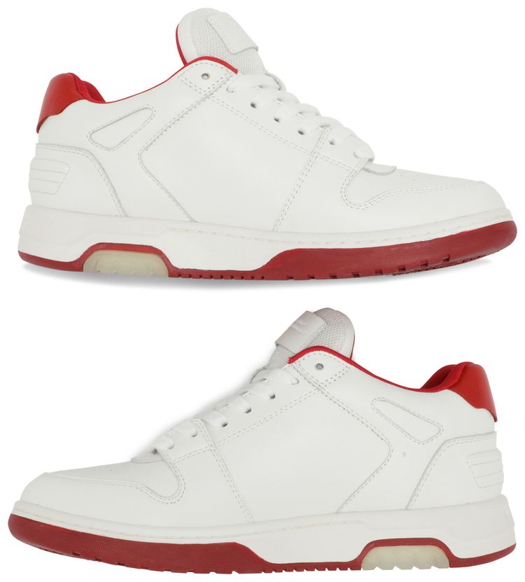 Pre Owned Off White Out of Office White Red From the Closet of Ama Lou