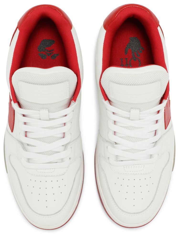 Pre Owned Off White Out of Office White Red From the Closet of Ama Lou