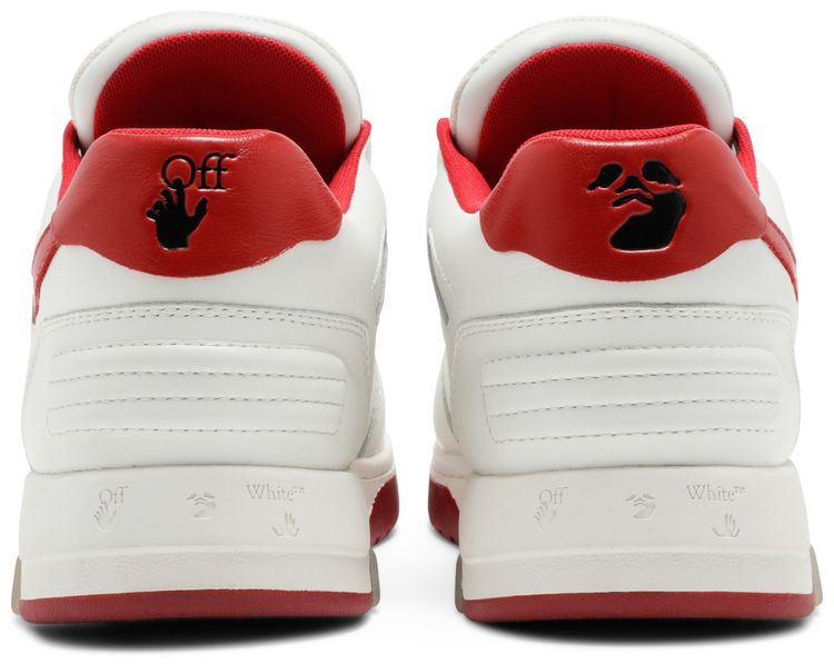 Pre Owned Off White Out of Office White Red From the Closet of Ama Lou