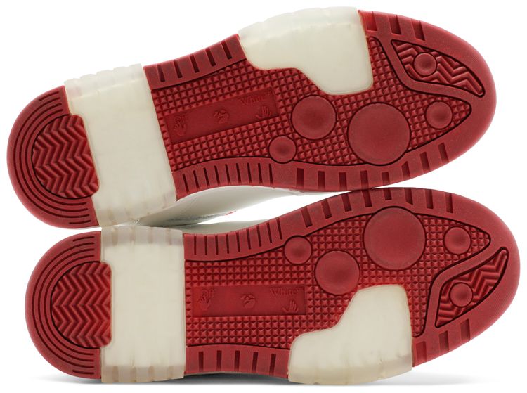 Pre Owned Off White Out of Office White Red From the Closet of Ama Lou