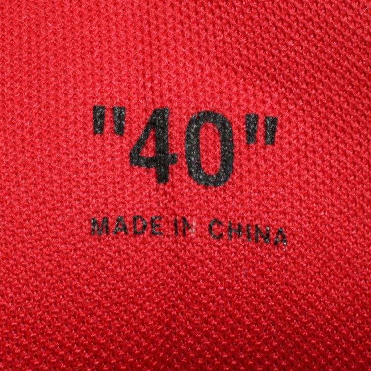 Pre Owned Off White Out of Office White Red From the Closet of Ama Lou