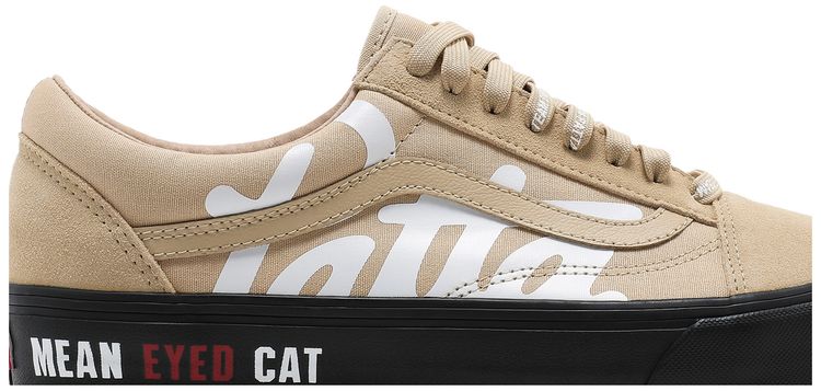 Patta x Vans Old Skool VLT LX Mean Eyed Cat   Almond Buff