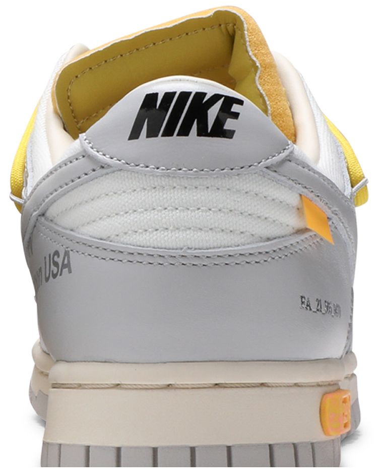 Off White x Nike Dunk Low Lot 29 of 50