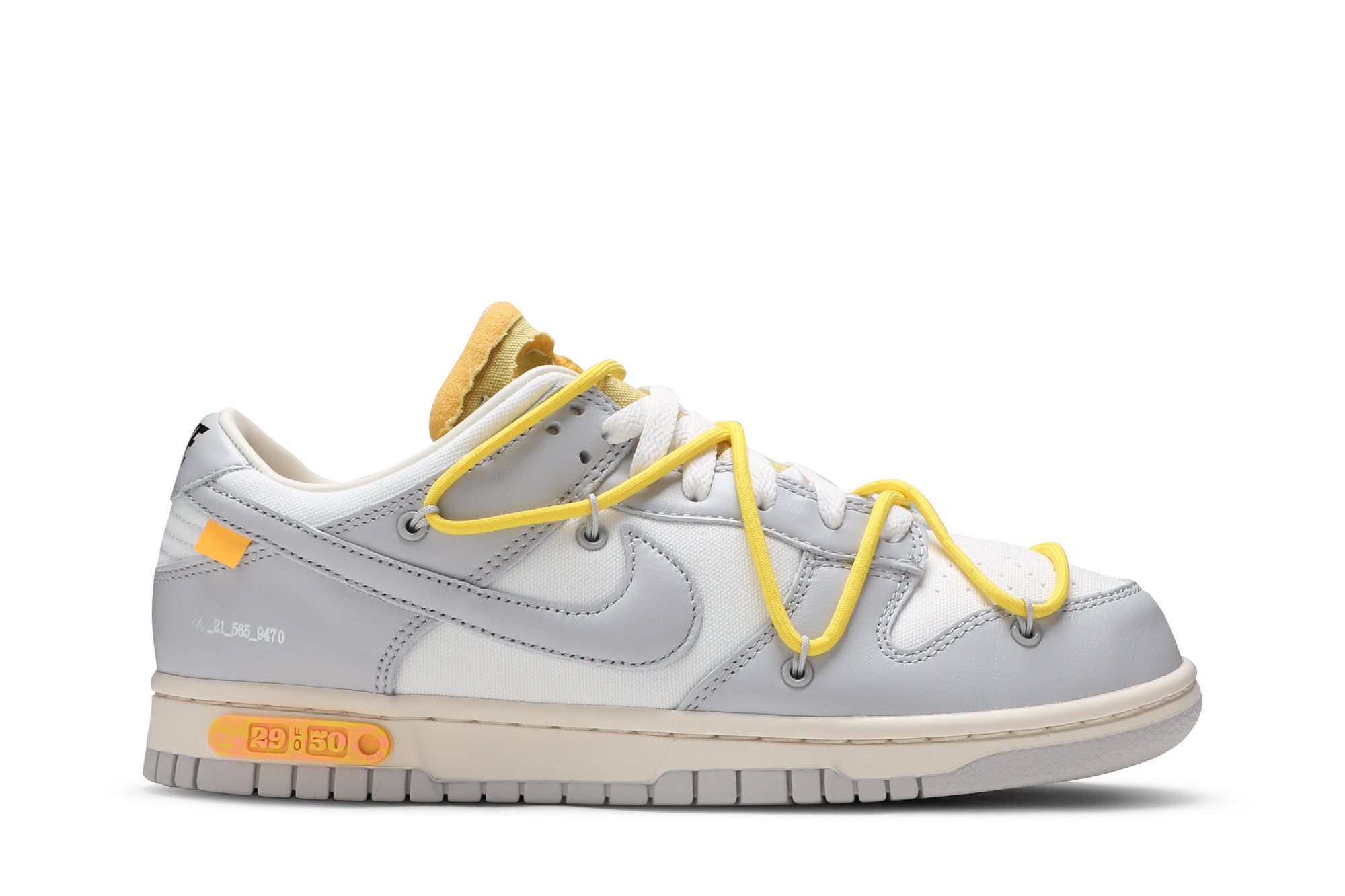 NIKE 29 Dunk low x off white