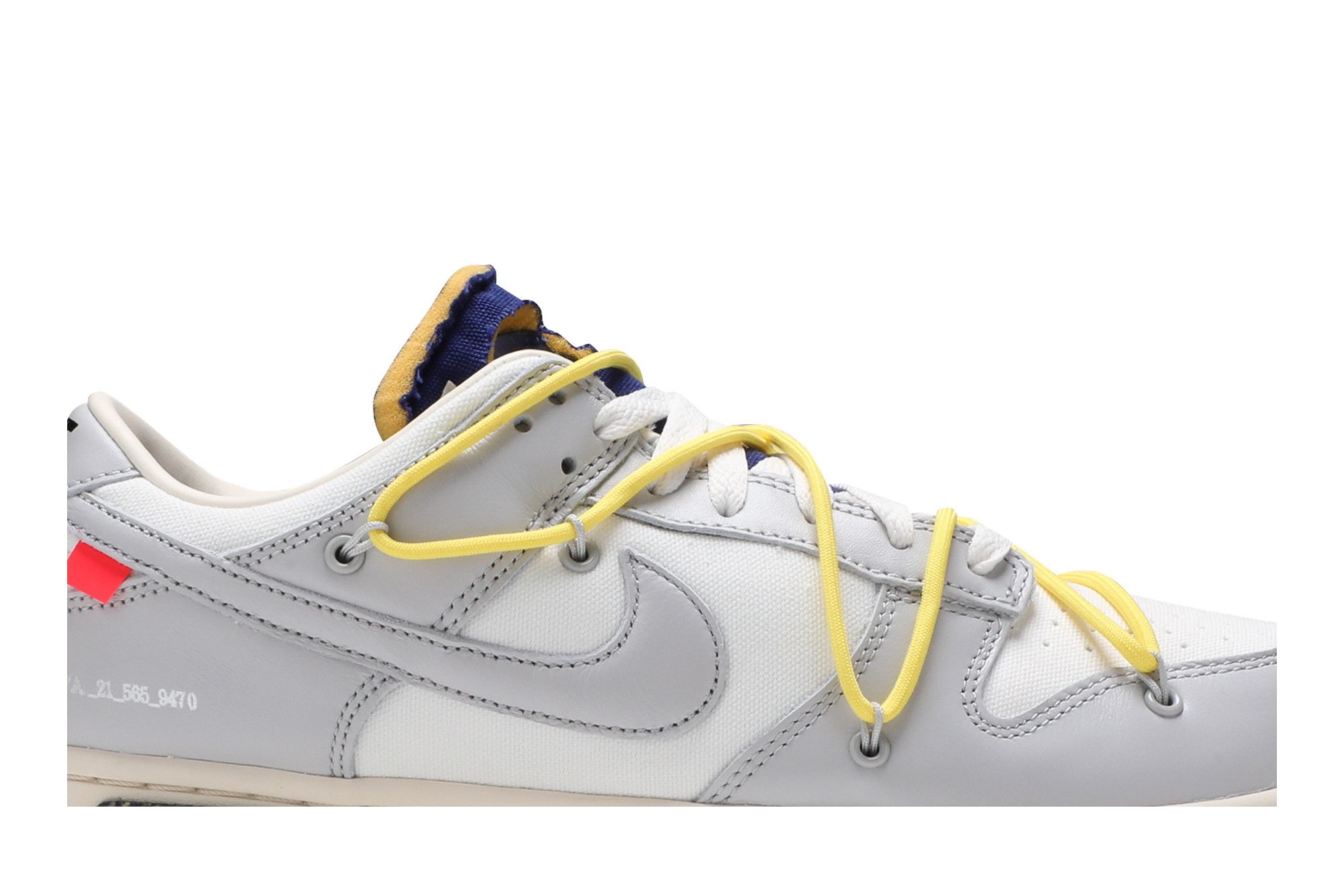 Nike Off White x Dunk Low Lot 27 of 50 DM1602 120