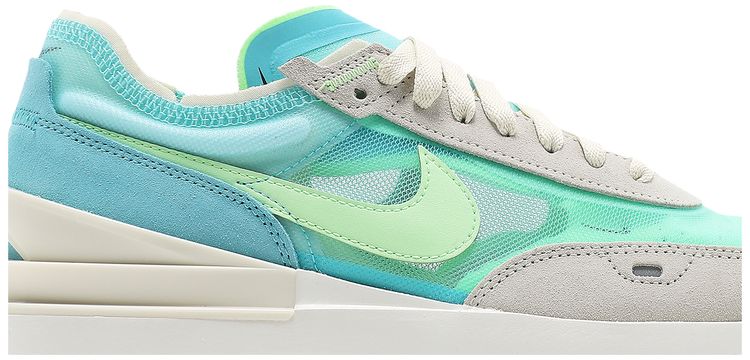 Nike Wmns Waffle One Bleached Aqua Lime Glow