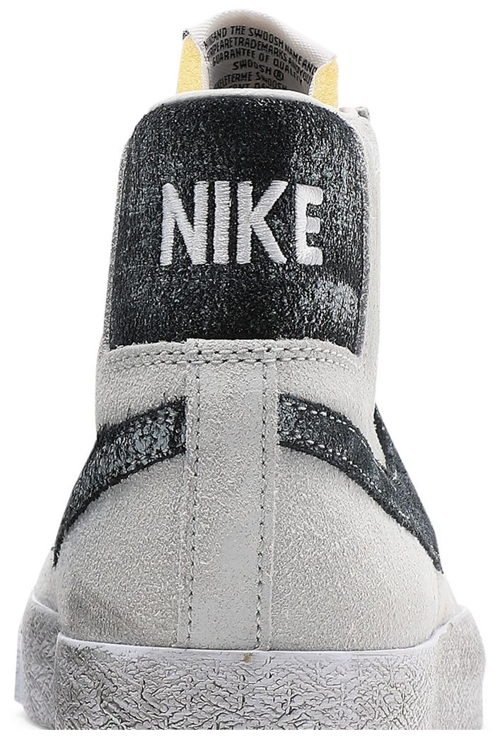 Nike Zoom Blazer Mid Premium SB Faded Pack   Grey Fog Black