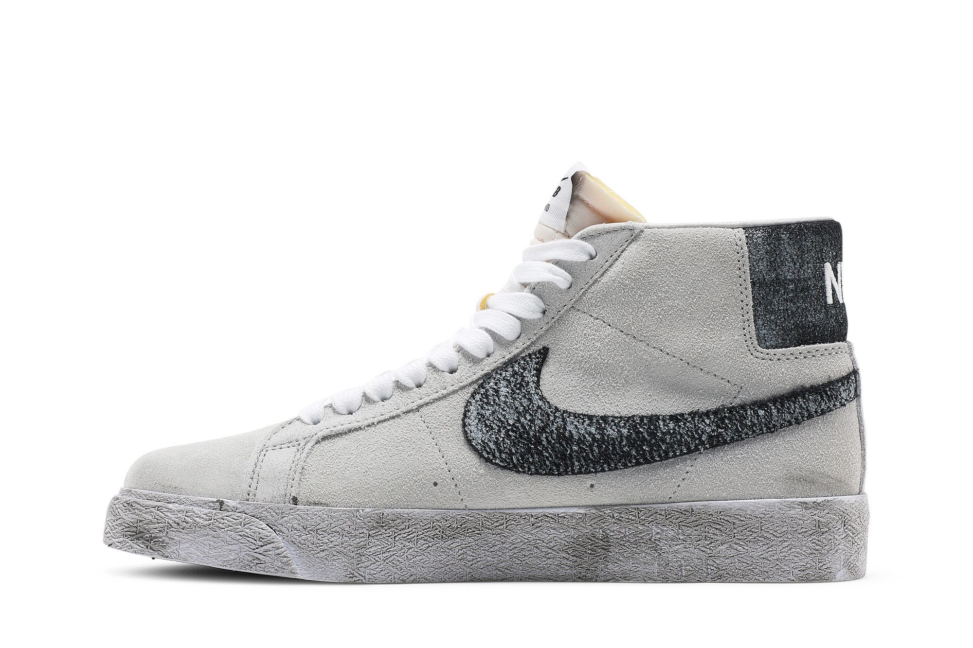 nike sb blazer mid faded sail black