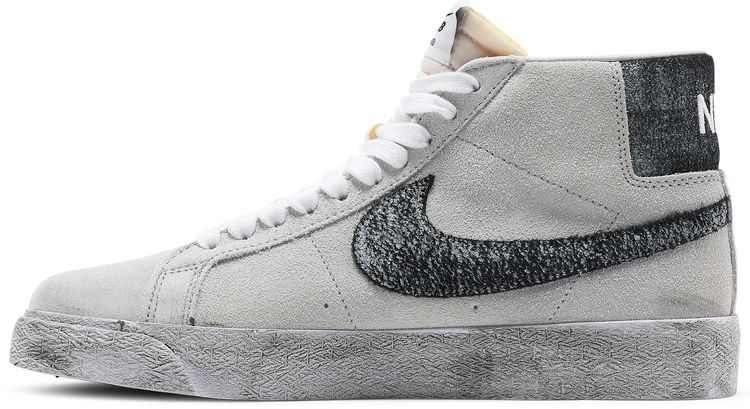 Nike Zoom Blazer Mid Premium SB Faded Pack   Grey Fog Black