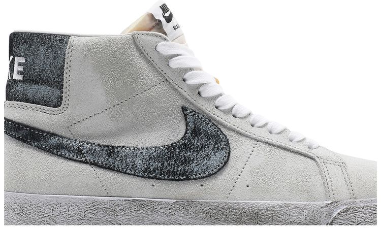 Nike Zoom Blazer Mid Premium SB Faded Pack   Grey Fog Black