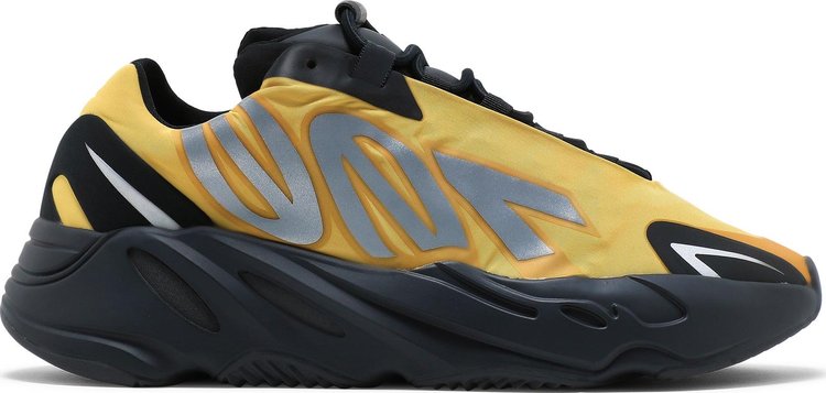 Kanye West Shoes 3m Star Black Warrior Bright Yellow for Men Women