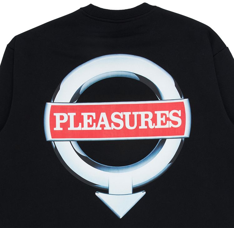 Pleasures Language Crewneck Black