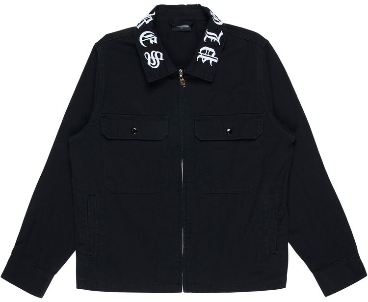 Pleasures Slasher Work Jacket Black