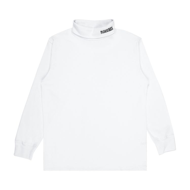 Pleasures Cut Here Turtleneck White