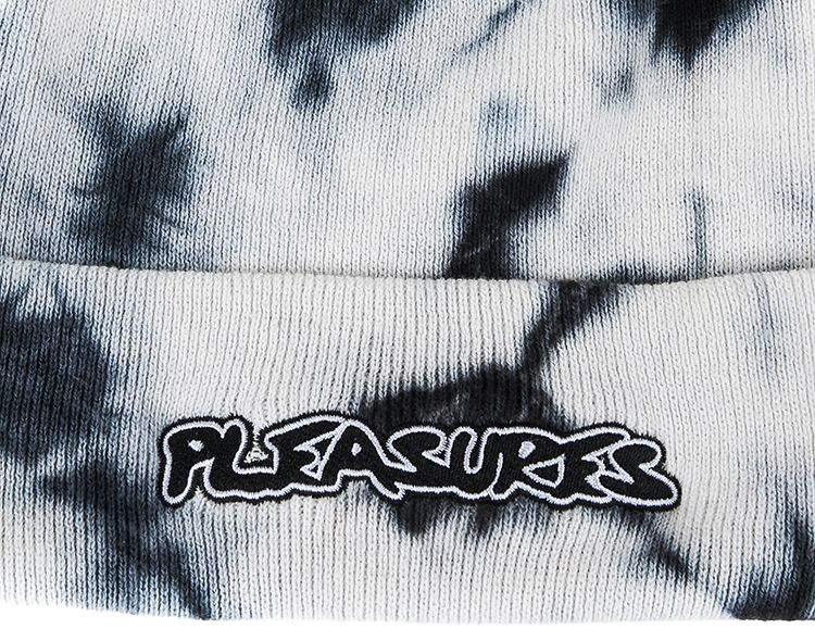 Pleasures Backbone Dyed Beanie White