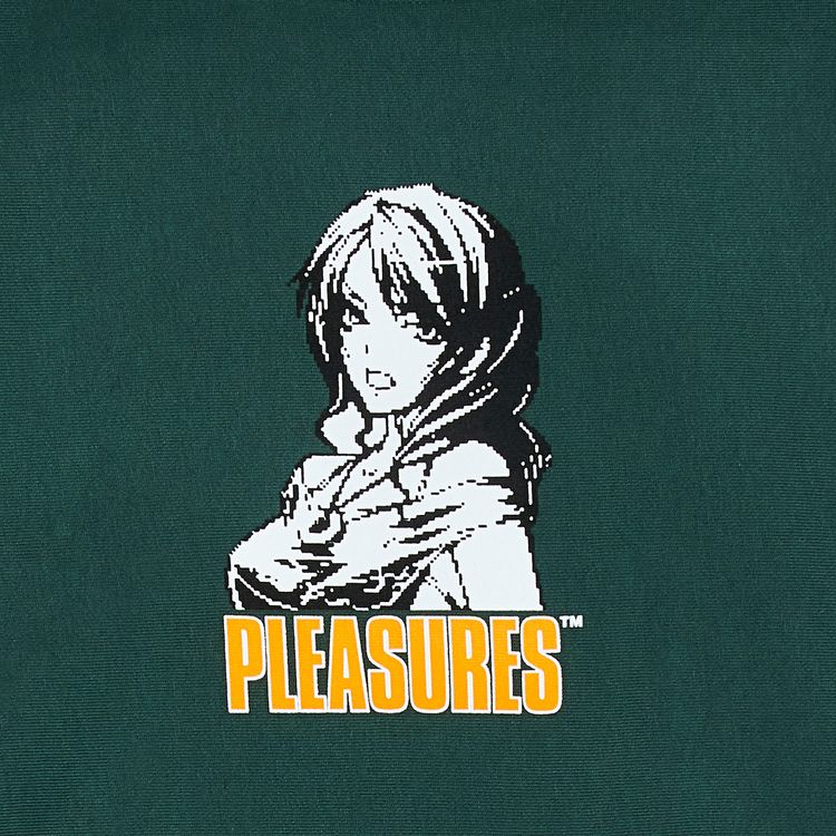 Pleasures Heroine Premium Crewneck Alpine Green