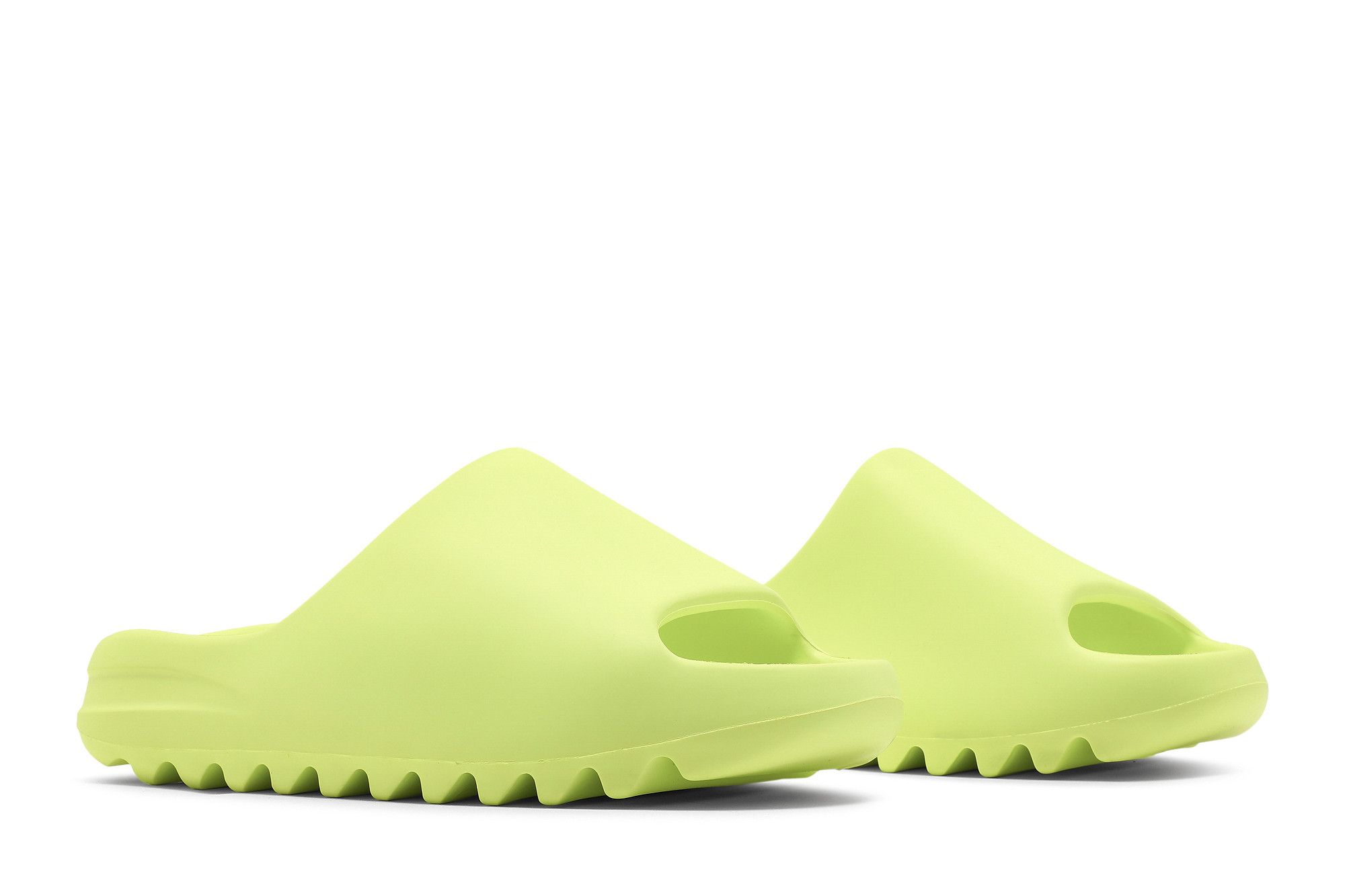 Buy Yeezy Slides Glow Green GX6138 GOAT
