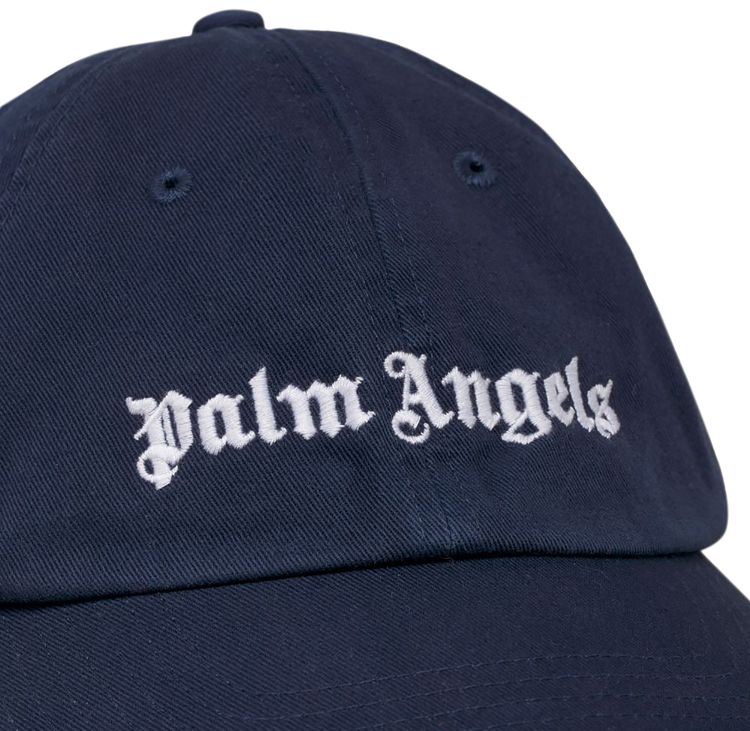 Palm Angels Classic Logo Cap Navy
